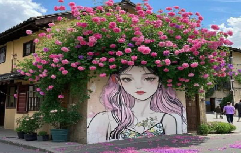 通海怎么设计网红打卡墙绘