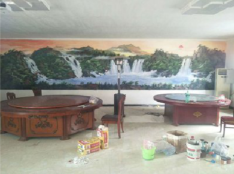 通海墙绘-写实风景