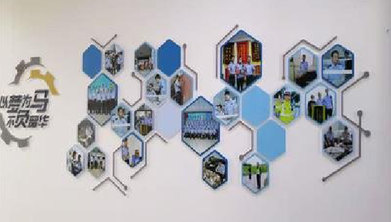 通海文化墙最常见的做法。