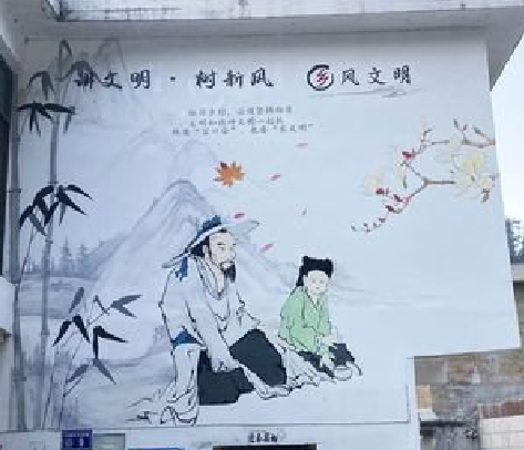 通海分享几个墙绘保养知识。