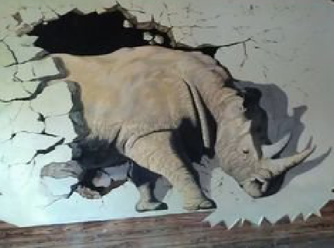 通海在墙绘中，如何绘制3D效果？