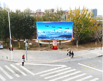 通海户外大屏广告投放要点。